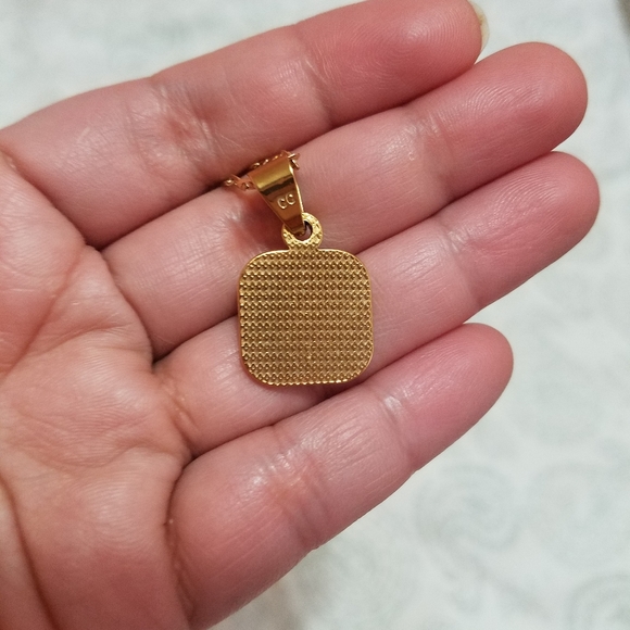 18k gold filled handcrafted necklace - Picture 3 of 4